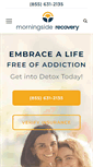 Mobile Screenshot of morningsiderecovery.com